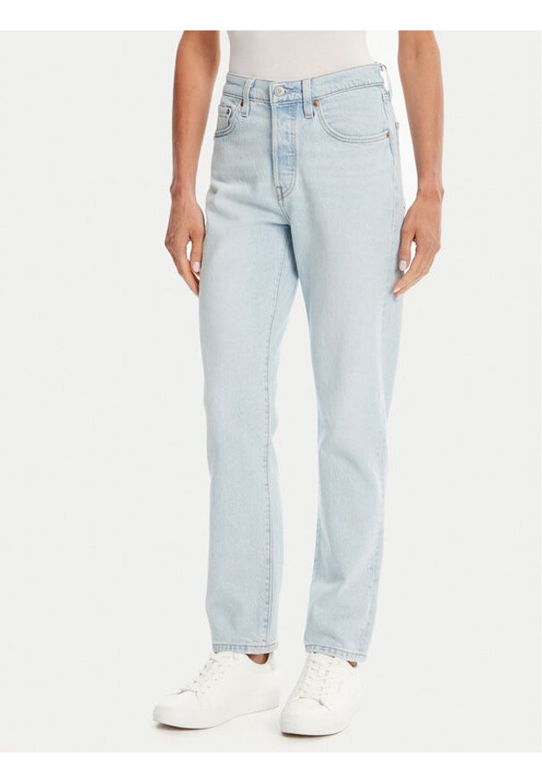Levi's® Jeansy 501® 36200-0326 Niebieski Cropped Fit. Kolor: niebieski