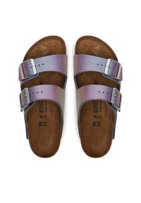 Birkenstock Klapki Arizona Birko-Flor 1029510 Kolorowy. Materiał: skóra. Wzór: kolorowy