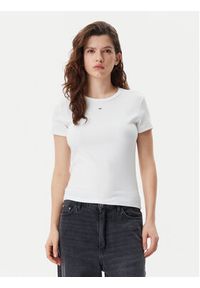 Tommy Jeans Komplet 2 t-shirtów DW0DW21430 Kolorowy Slim Fit. Materiał: bawełna. Wzór: kolorowy #9