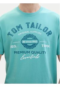 Tom Tailor T-Shirt 1037735 Niebieski Regular Fit. Kolor: niebieski. Materiał: bawełna #3