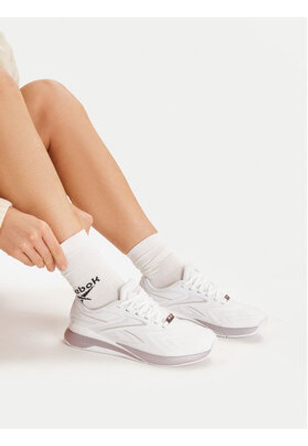 Reebok Sneakersy SS-NANO X5 EDGE 100249417 Biały. Kolor: biały. Materiał: materiał