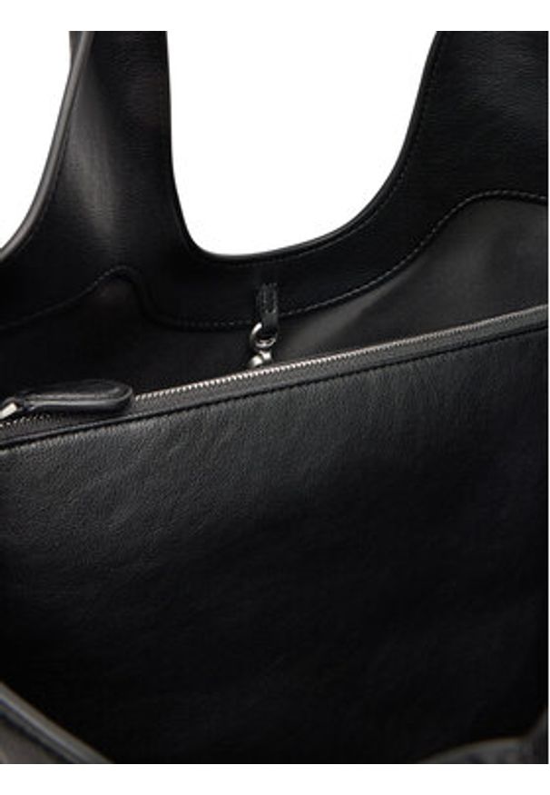 Karl Lagerfeld - KARL LAGERFELD Torebka A3W30302 Czarny. Kolor: czarny. Materiał: skórzane