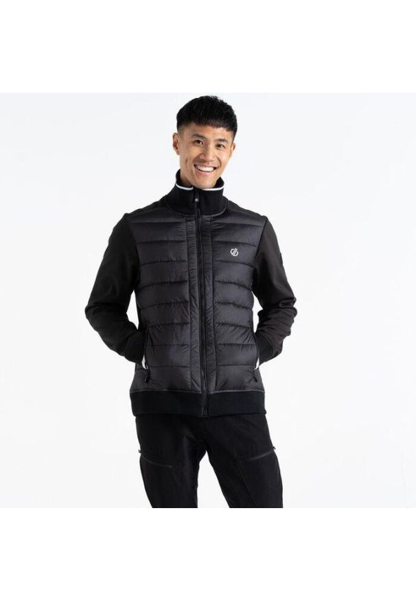 DARE 2B - Kurtka turystyczna męska Dare2b Frost hybrydowa. Kolor: czarny. Materiał: poliester, poliamid. Sport: turystyka piesza