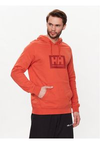 Helly Hansen Bluza Box 53289 Pomarańczowy Regular Fit. Kolor: pomarańczowy. Materiał: bawełna