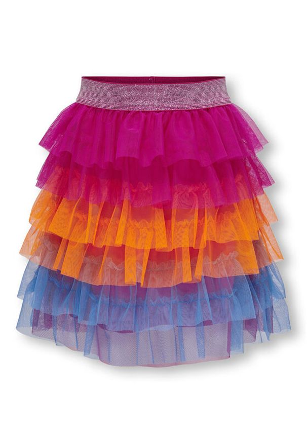 Kids Only - Kids ONLY Spódnica Rosa 15285619 Kolorowy Regular Fit. Kolor: różowy. Materiał: syntetyk. Wzór: kolorowy
