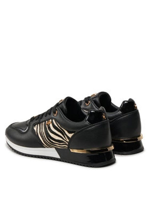 MEXX Sneakersy MI001008343W Czarny. Kolor: czarny. Materiał: skóra