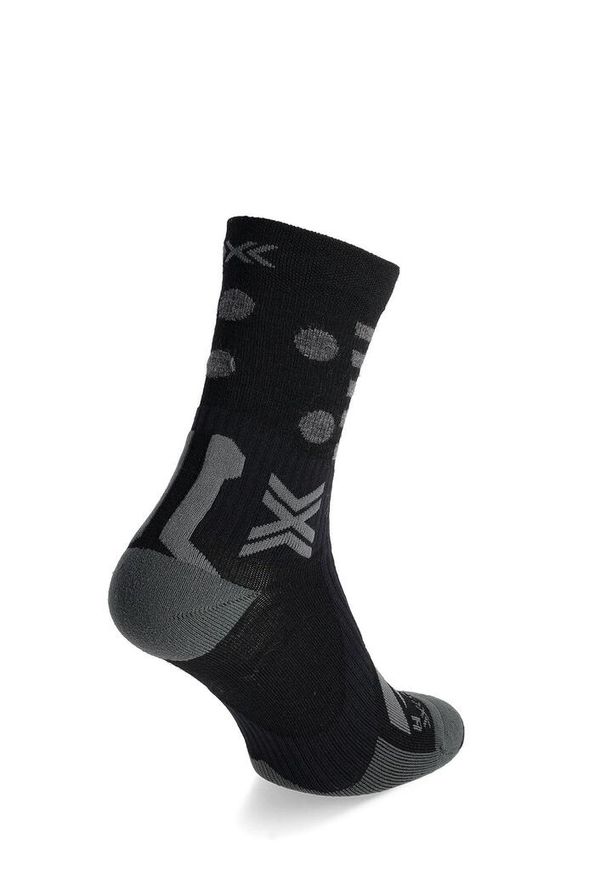 Skarpety rowerowe X-Socks Gravel Perform Merino Crew. Kolor: czerwony