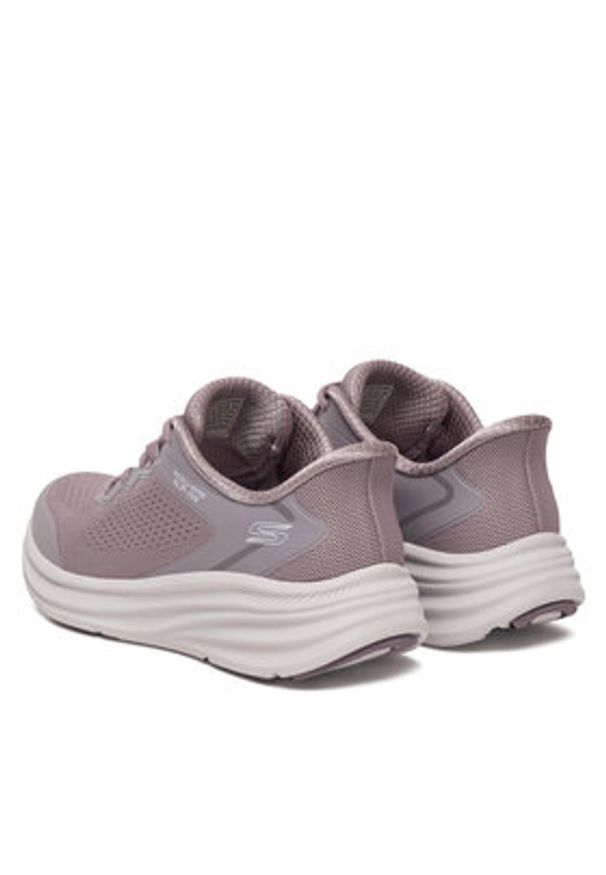 skechers - Skechers Sneakersy Bobs Skillz 117756/QUAL Brązowy. Kolor: brązowy. Materiał: materiał