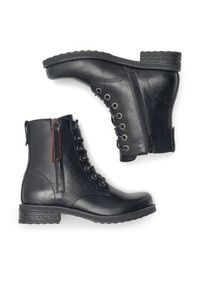 Clara Barson Botki CEO-WS2702-09 Czarny. Kolor: czarny. Materiał: materiał, syntetyk