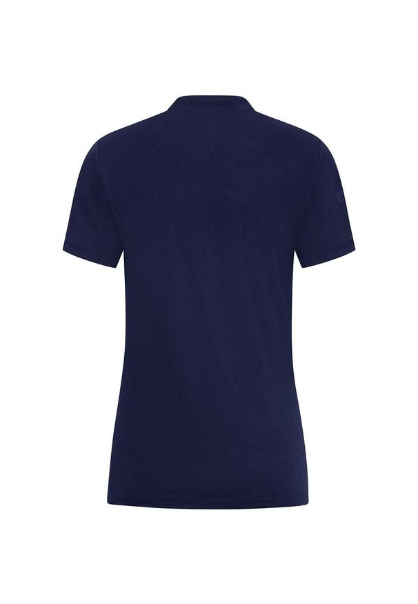 Damska koszulka polo Jako Pro Casual. Typ kołnierza: polo. Kolor: niebieski. Materiał: materiał. Sport: piłka nożna