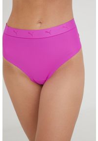 Puma stringi (2-pack) kolor fioletowy. Kolor: fioletowy. Materiał: materiał