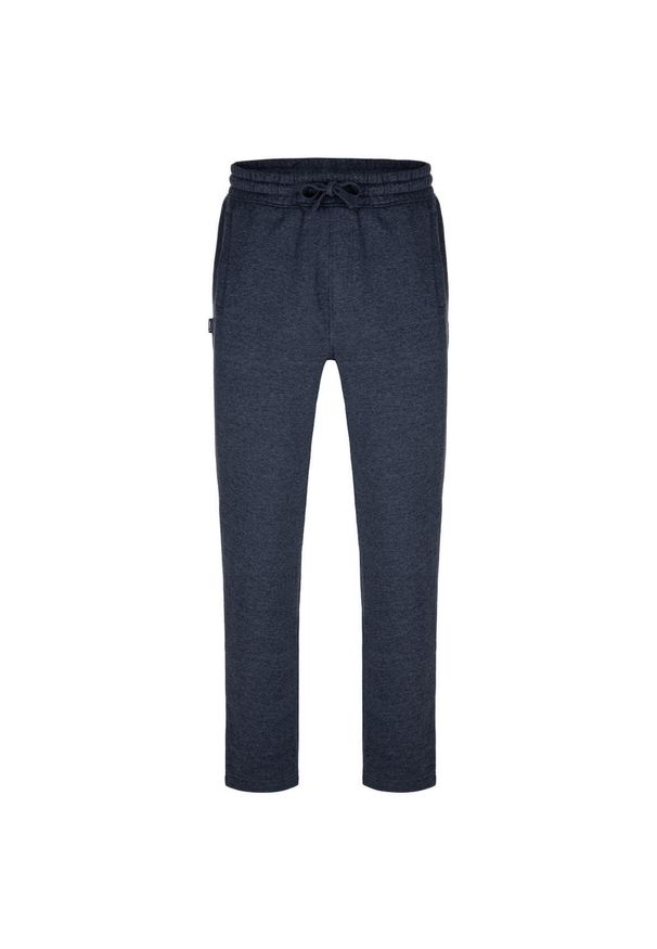 GLENMUIR - Męskie Spodnie Dresowe Edol - Ciemnoniebieskie 2XL - Komfort i Styl. Kolor: niebieski. Materiał: poliester, bawełna. Sport: piłka nożna