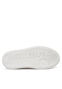 Karl Lagerfeld - KARL LAGERFELD Sneakersy KL65011F Biały. Kolor: biały. Materiał: skóra #6