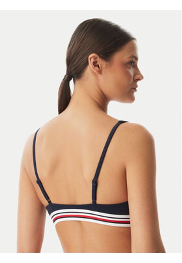TOMMY HILFIGER - Tommy Hilfiger Góra od bikini UW0UW06351 Granatowy. Kolor: niebieski. Materiał: syntetyk