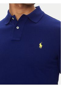 Polo Ralph Lauren Polo Core Replen 710795080 Granatowy Slim Fit. Typ kołnierza: polo. Kolor: niebieski. Materiał: bawełna #6