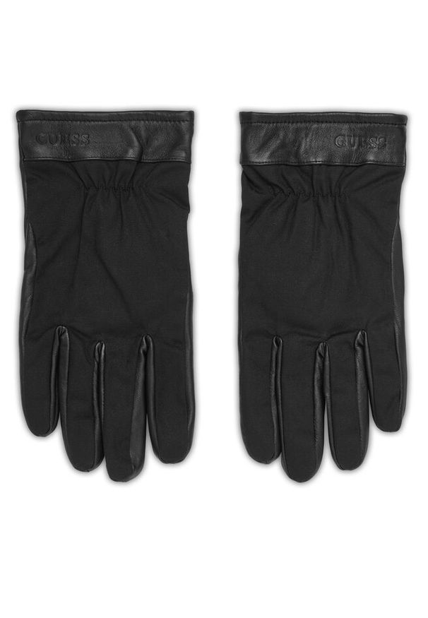 Rękawiczki Męskie Guess. Kolor: czarny