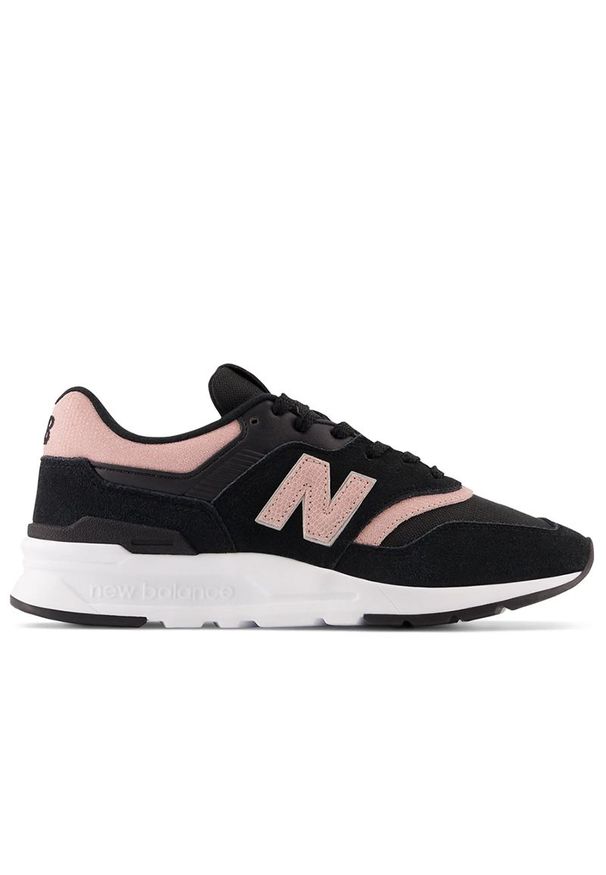 Buty New Balance CW997HDL - czarne. Okazja: na co dzień. Zapięcie: sznurówki. Kolor: czarny. Materiał: zamsz, skóra, materiał, syntetyk. Szerokość cholewki: normalna. Sport: turystyka piesza