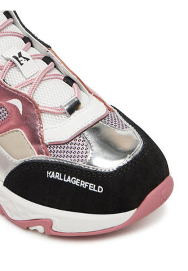 Karl Lagerfeld - KARL LAGERFELD Sneakersy KL62424 Kolorowy. Materiał: materiał. Wzór: kolorowy
