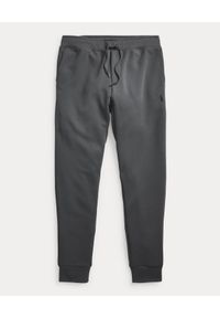Ralph Lauren - RALPH LAUREN - Szare spodnie dresowe Jogger. Kolor: szary. Materiał: dresówka. Wzór: haft #6