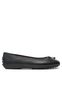 Lauren Ralph Lauren Baleriny 802942766001 Czarny. Kolor: czarny. Materiał: skóra #1