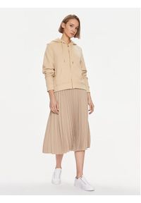 TOMMY HILFIGER - Tommy Hilfiger Bluza 1985 WW0WW39189 Beżowy Regular Fit. Kolor: beżowy. Materiał: bawełna