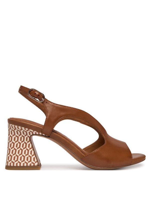 Sandały Tamaris. Kolor: brązowy