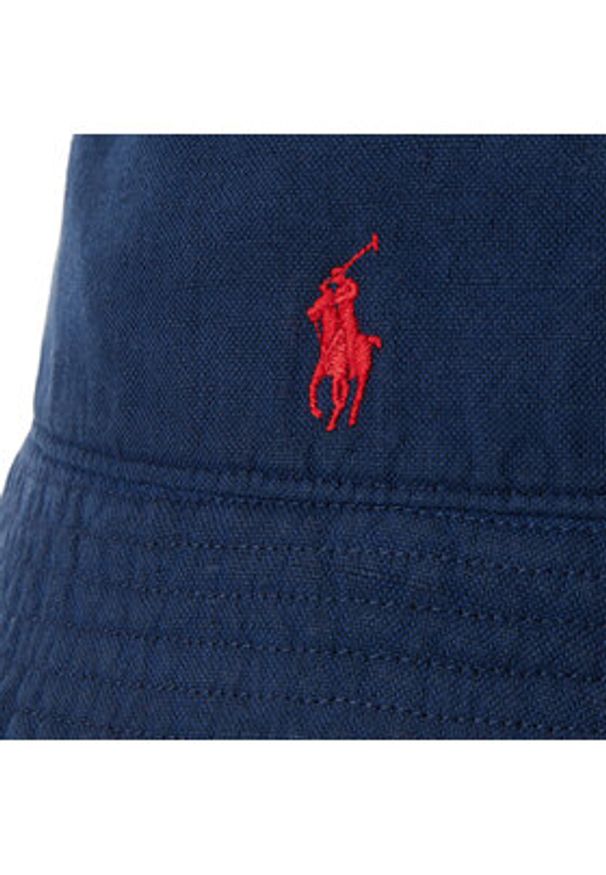 Polo Ralph Lauren Kapelusz 455938465003 Granatowy. Kolor: niebieski. Materiał: len