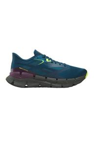Buty do biegania męskie Reebok 100206737. Kolor: niebieski. Materiał: syntetyk, materiał. Szerokość cholewki: normalna. Sport: bieganie