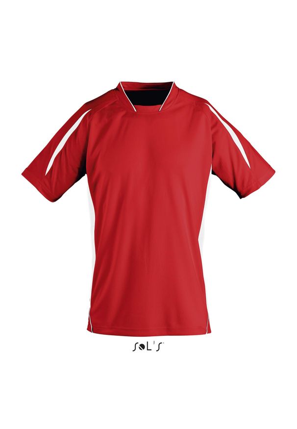 SOL'S - Koszulka Sol's Maracana 2 Ssl. Kolor: czerwony, wielokolorowy, biały. Sport: piłka nożna