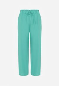 Renee - Zielone Spodnie Karrill. Kolor: zielony. Materiał: wiskoza. Długość: długie. Sezon: lato. Styl: elegancki #3