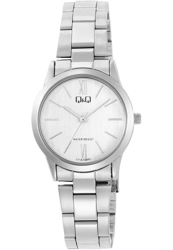 Zegarek damski QQ C11A-030P srebrny. Kolor: srebrny