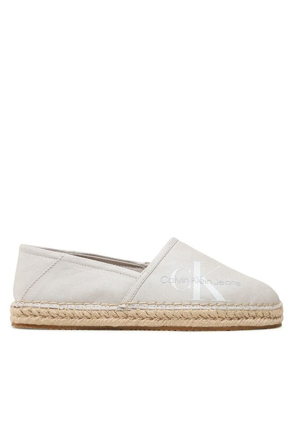 Espadryle Calvin Klein Jeans. Kolor: szary