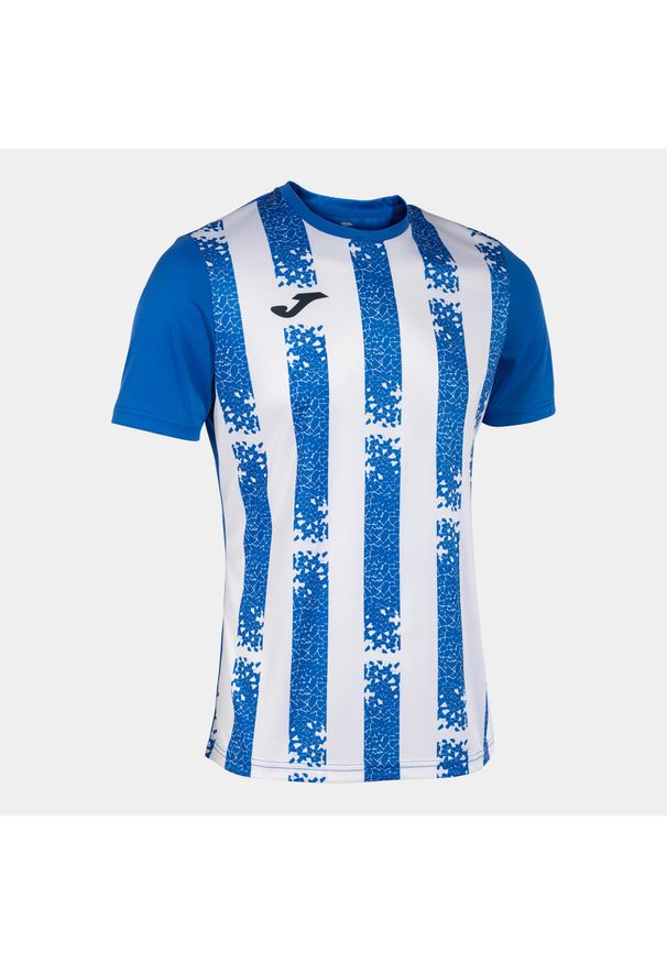 Jersey Joma Inter III. Kolor: niebieski, biały, wielokolorowy. Materiał: jersey. Sport: piłka nożna, fitness