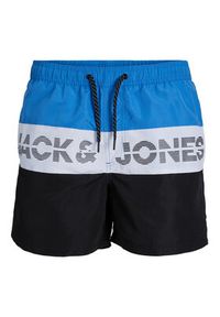 Jack & Jones - Jack&Jones Szorty kąpielowe Fiji 12227260 Kolorowy Regular Fit. Materiał: syntetyk. Wzór: kolorowy #2