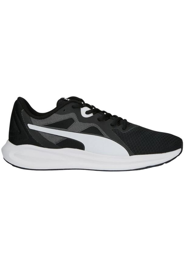 Buty do biegania Puma Twitch Runner M 377981 01 czarne. Zapięcie: sznurówki. Kolor: czarny. Materiał: syntetyk, guma. Szerokość cholewki: normalna