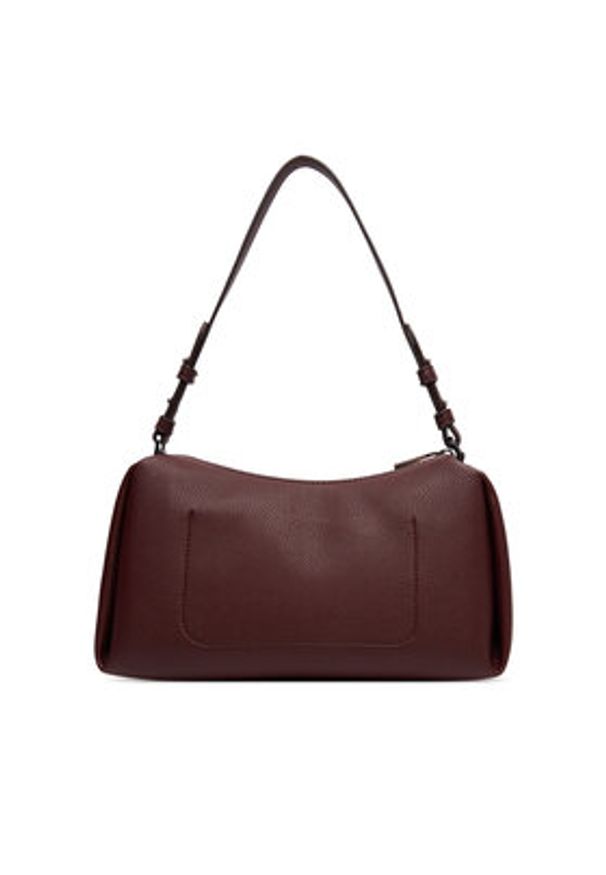 DKNY Torebka R423AE54 Bordowy. Kolor: czerwony. Materiał: skórzane