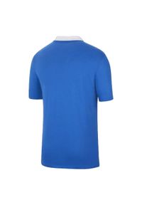 Nike - Koszulka Polo Z Krótkim Rękawem Dla Dzieci Park 20 DriFIT. Typ kołnierza: polo. Kolor: niebieski. Długość rękawa: krótki rękaw. Długość: krótkie