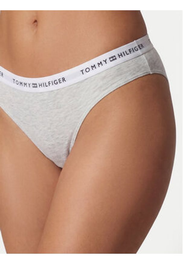 TOMMY HILFIGER - Tommy Hilfiger Figi klasyczne UW0UW05876 Szary. Kolor: szary. Materiał: bawełna