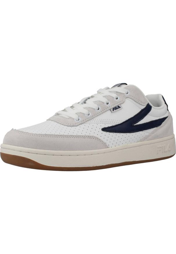 Buty do chodzenia męskie Fila Sevaro. Zapięcie: sznurówki. Kolor: biały, wielokolorowy, szary. Materiał: tkanina, materiał, skóra, syntetyk. Szerokość cholewki: normalna. Sport: turystyka piesza