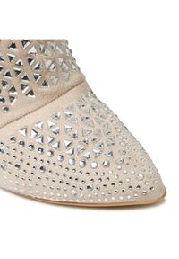 DeeZee Botki H120403-01 Beżowy. Kolor: beżowy. Materiał: materiał #6