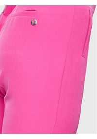 Kontatto Spodnie materiałowe CO9000 Różowy Slim Fit. Kolor: różowy. Materiał: materiał, syntetyk #8