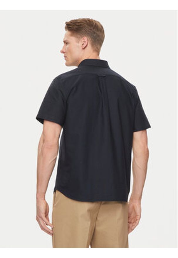 Lacoste Koszula CH1917 Granatowy Regular Fit. Kolor: niebieski. Materiał: bawełna