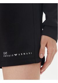 EA7 Emporio Armani Szorty sportowe 7W000280 AF12501 UC001 Czarny Regular Fit. Kolor: czarny. Materiał: syntetyk #4