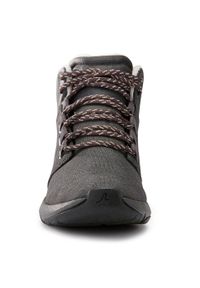 Decathlon - Buty do chodzenia Actiwalk Warm Waterproof damskie. Kolor: szary. Materiał: kauczuk. Sezon: zima. Sport: turystyka piesza