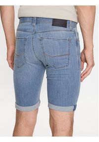 Pierre Cardin Szorty jeansowe 34520/000/8069 Niebieski Regular Fit. Kolor: niebieski. Materiał: jeans, bawełna #9