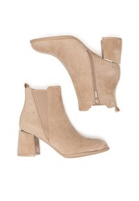 Jenny Fairy Botki WFA3048-1 Beżowy. Kolor: beżowy. Materiał: materiał #3
