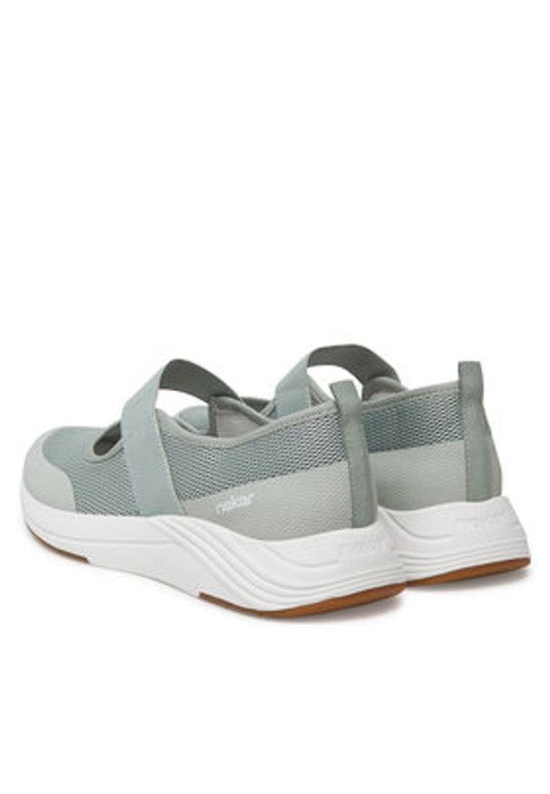 Rieker Sneakersy N8551-52 Zielony. Kolor: zielony. Materiał: materiał