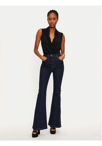 Rinascimento Jeansy 1000768864325 Granatowy Wide Leg. Kolor: niebieski #3