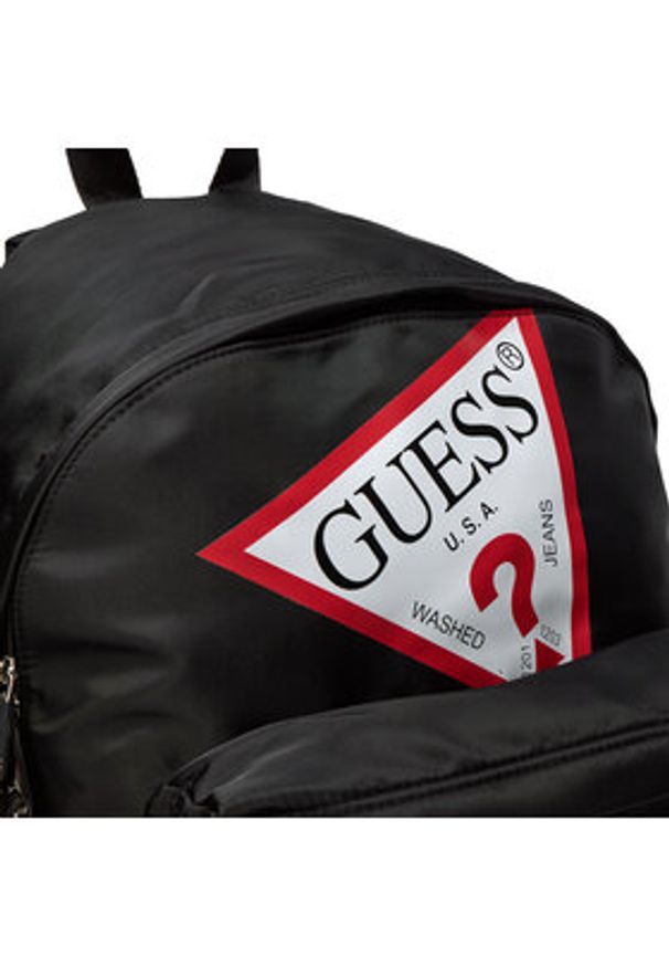 Guess Plecak H4YZ15 WFMR0 Czarny. Kolor: czarny. Materiał: materiał