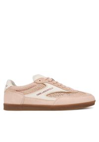 Karl Lagerfeld - KARL LAGERFELD Sneakersy Kandidate KL63826 Beżowy. Kolor: beżowy. Materiał: zamsz, skóra #1